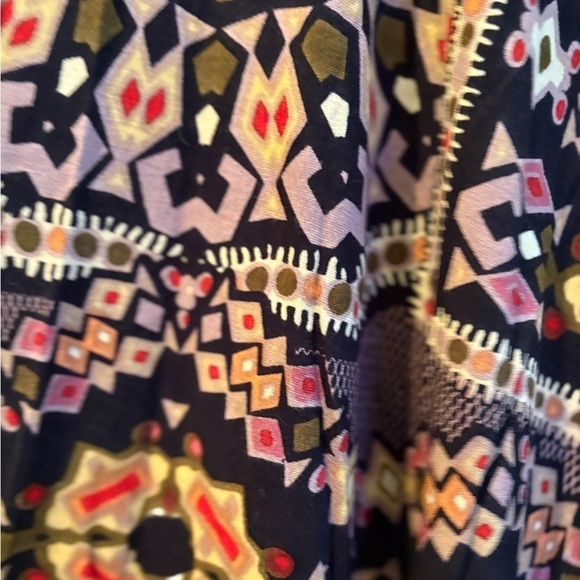 Patrons Of Peace 70s Gypsy Witchy Boho Dress Size Small - Picture 8 of 10